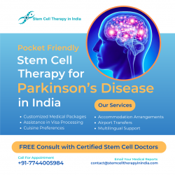 Pocket Friendly Stem Cell Treatment For Parkinson’s Disease In India