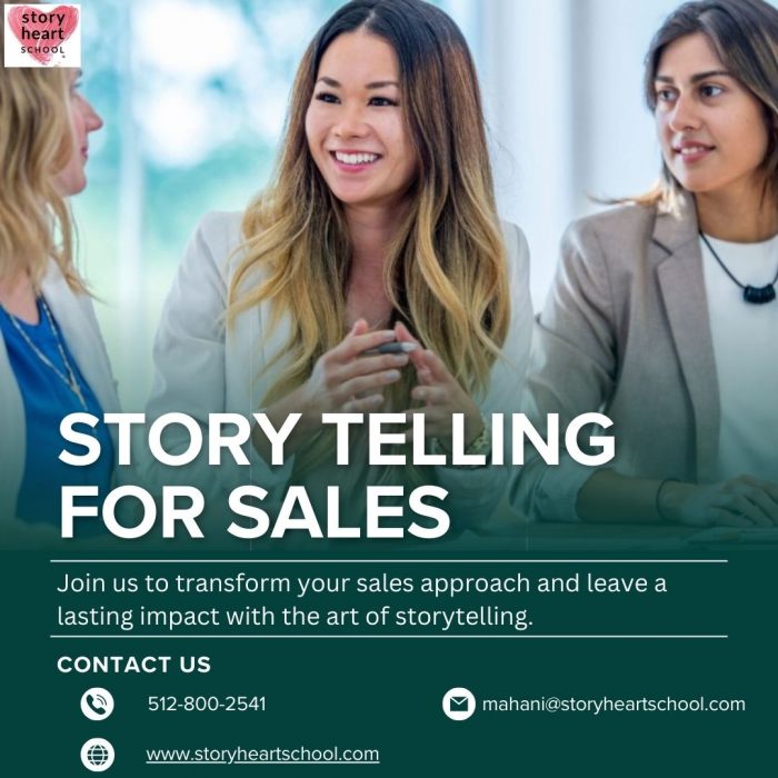 Story Heart School: Mastering the Art of Storytelling for Sales