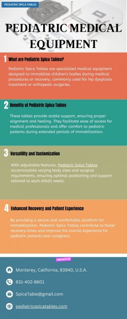 Supporting Comfort and Care for Young Patients: Pediatric Spica Tables