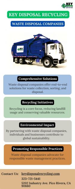 Sustainable Solutions: The Essential Role of Waste Disposal Companies