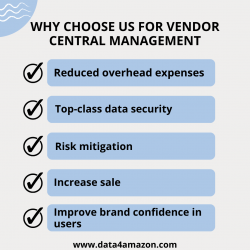 Unlock Success on Amazon Vendor Central with Data4Amazon’s Management Solutions