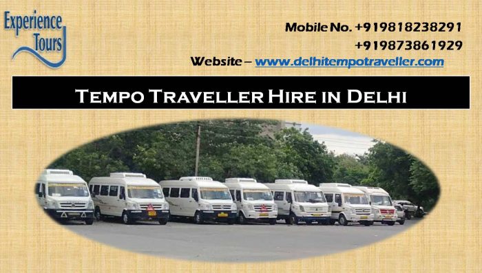 Modern and Modified Tempo Traveller on Rent Delhi