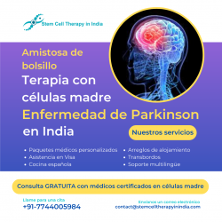 Tratamiento de bolsillo con células madre para la enfermedad de Parkinson en la India