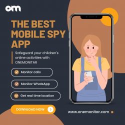 ONEMONITAR: Mobile Spy App for Text Messages Without Target Phone