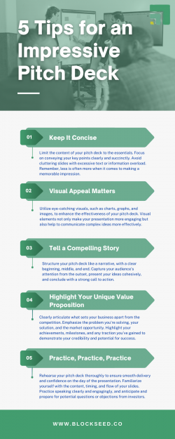 5 Tips for an Impressive Pitch Deck