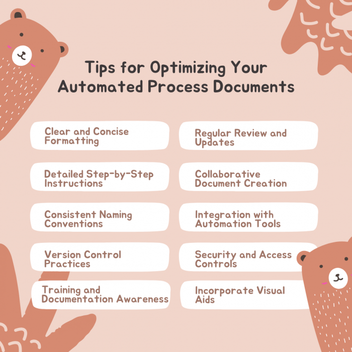 10 Expert Tips for Optimizing Your Automated Process Documents