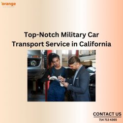 Top-Notch Military Car Transport Service in California