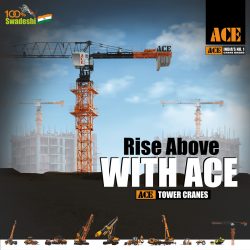 Rise above the ordinary with ACE Tower Cranes