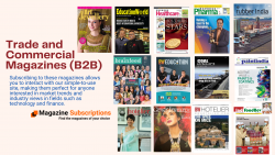 Magazine Subscriptions : The Single-Source for your required magazines and journals