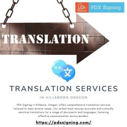 Translation services in Hillsboro