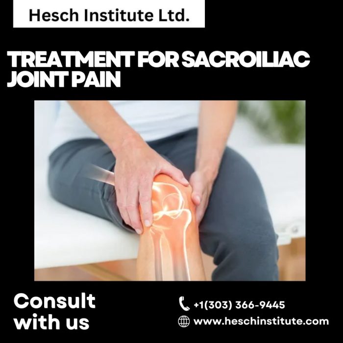 Treatment For Sacroiliac Joint Pain