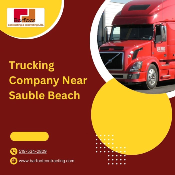 Trucking Company Near Sauble Beach