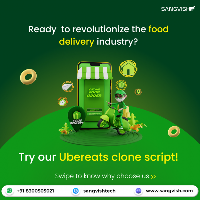 Launch Your Own Food Delivery Empire With Our Ubereats Clone Script 