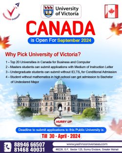 2024: Upcoming Intakes in Canada for Indian Students