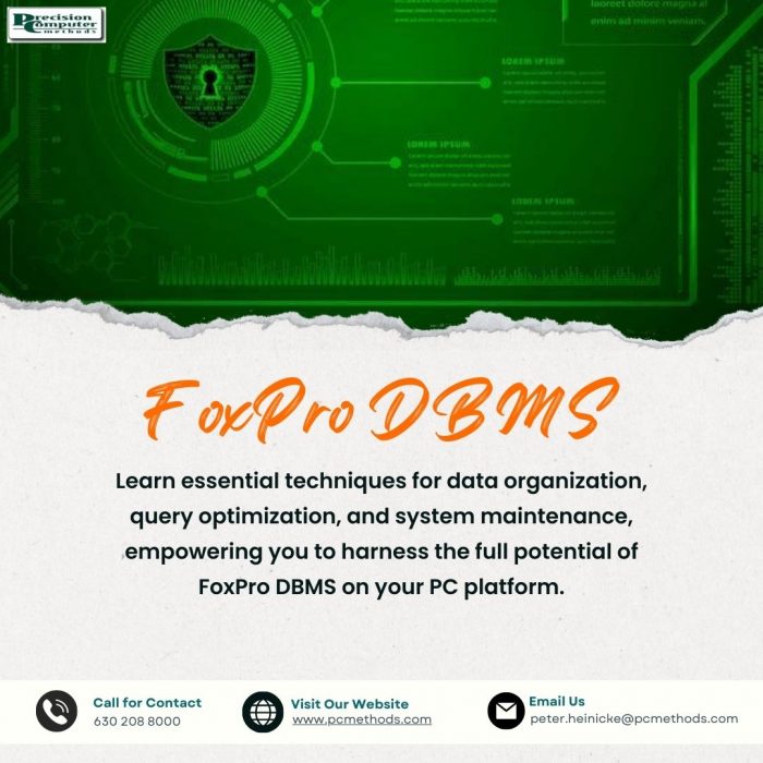 Utilizing Effective PC Techniques for FoxPro Database Management