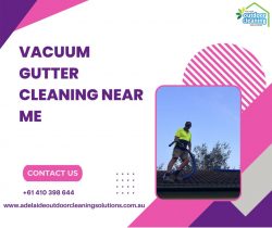 Experience Vacuum Gutter Cleaning Services in Adelaide