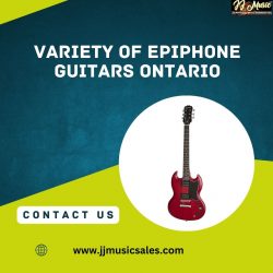 Variety of Epiphone Guitars Ontario