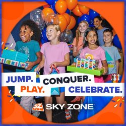 Visit Sky Zone to Choose Your Desired Kids’ Birthday Party Package in Ventura