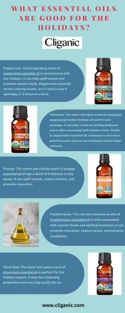 WHAT ESSENTIAL OILS ARE GOOD FOR THE HOLIDAYS?