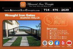 Wrought Iron Gates Anaheim, CA