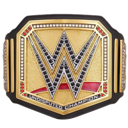 A&J’s Belts Masters WWF Championship Belt Design