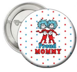 “Thing One, Thing Two” Theme Family Button