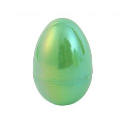 Solid Color Electroplated Plastic Easter Eggs