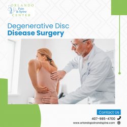 Degenerative Disc Disease Surgery