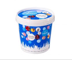 1L IML Plastic Ice Cream Container