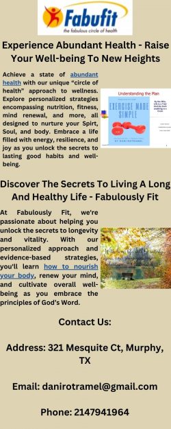 Unlock Your Potential – Journey Towards Abundant Health And Vitality