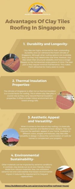 Advantages Of Clay Tiles Roofing In Singapore