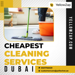Affordable Cleaning Services in Dubai: Choose YellowZap for the Cheapest Rates!