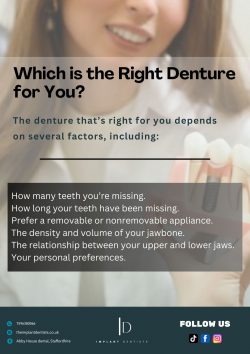 What is the right denture for you?