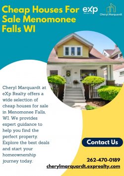 Affordable Homes For Sale In Menomonee Falls, WI, With Cheryl Marquardt