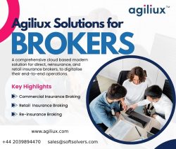 Agiliux – A Comprehensive Cloud Based Insurance Broking Software Solutions in UK