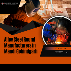 Alloy Steel Round Manufacturers in Mandi Gobindgarh