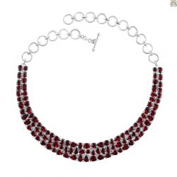 Authentic Garnet Necklace For A Glorifying Look