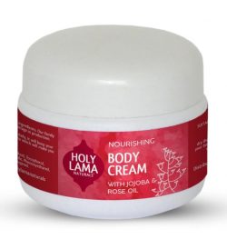 Ayurvedic Nourishing Body Cream With Jojoba & Geranium Oils, Natural, Vegan