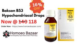 Bakson B53 Hypochondriacal Drops: An Overview | Homoeobazaar