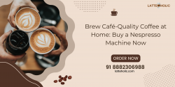 Brew Café-Quality Coffee at Home: Buy a Nespresso Machine Now