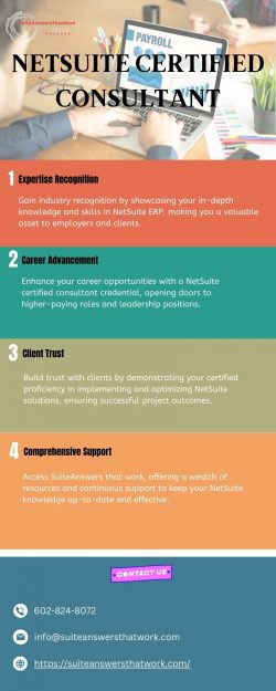 Benefits of Becoming a NetSuite Certified Consultant