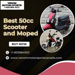 Buy 50cc Scooter and Moped for Urban Travel – Venom Motorsports Canada