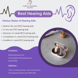Get Know Various Styles Of Hearing Aids