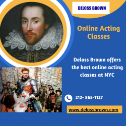 Best Online Acting Classes In NYC with Deloss Brown