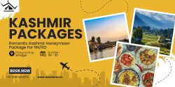 Romantic Kashmir Honeymoon Package for 5N/6D: An Unforgettable Escape