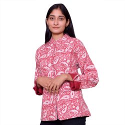 Buy Quilted Block Print Jackets Online at Roopantaran