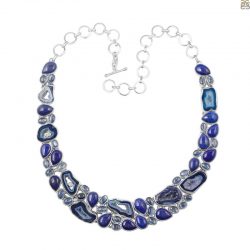 Blue Agate Necklace – A Stone Of Protection