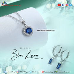 Buy Certified Blue Zircon Stone Online at Affordable Price