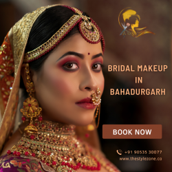 The Style Zone: Perfect Bridal Makeup in Bahadurgarh