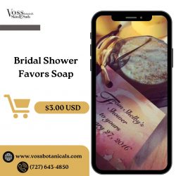 Bridal Shower Favors Soap: Favors She’ll Adore